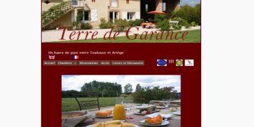 Le site de la chambre d'hôte de mes amis