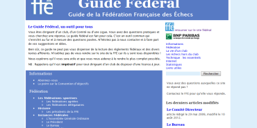 Le guide fédéral de la FFE